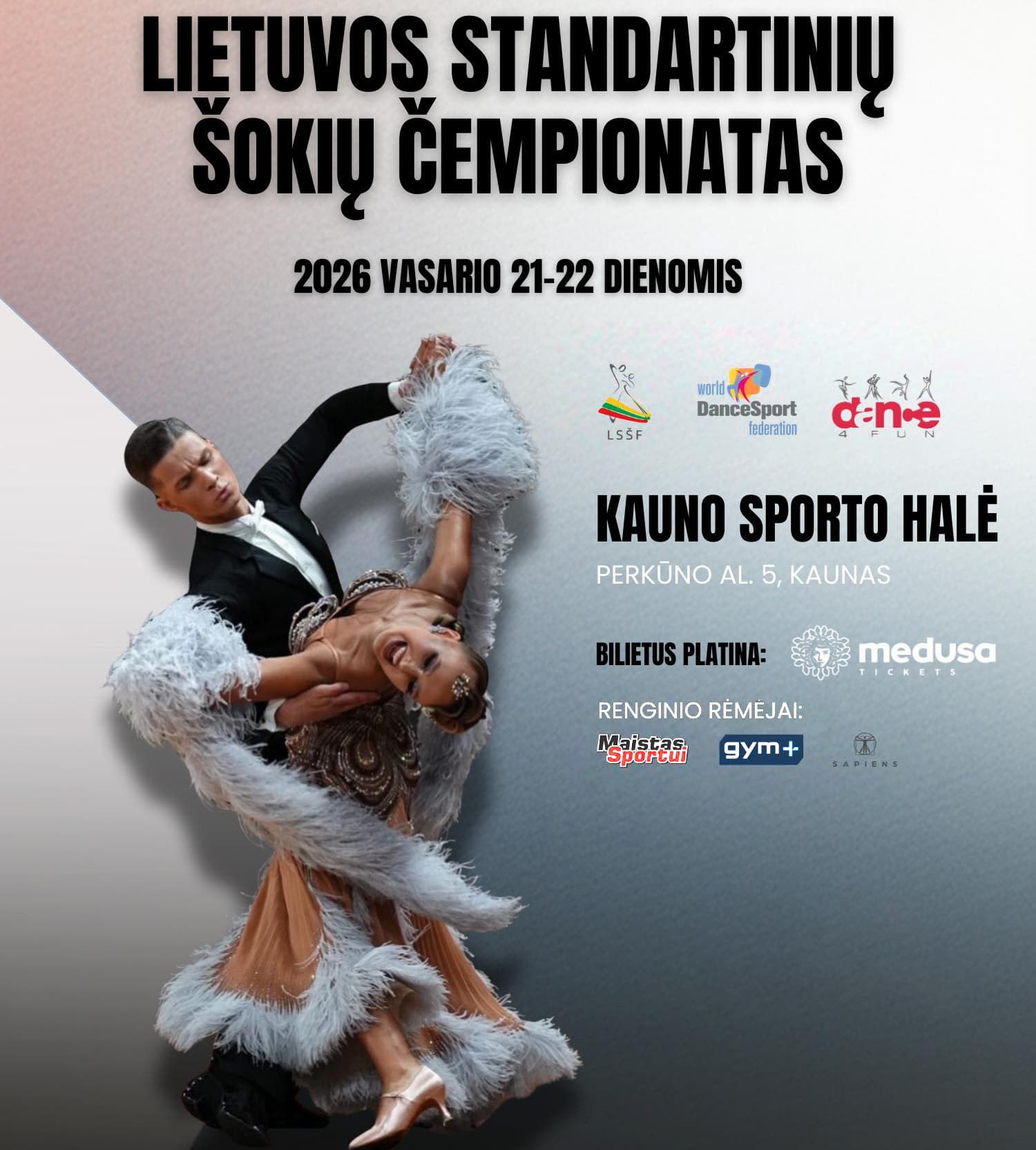 2026-02-21 ir 22 Lietuvos standartiniu sokiu cempionatas