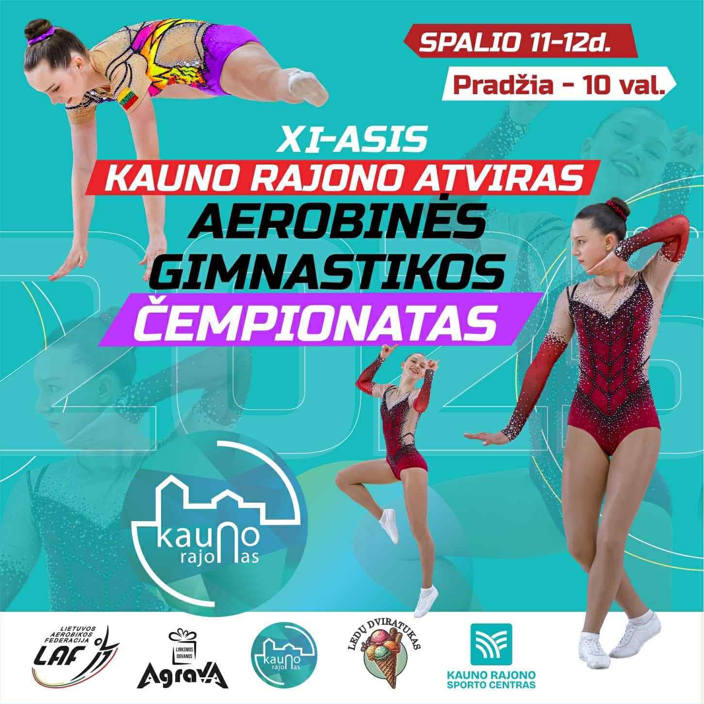 2025-10-11 ir 12 Kauno r atviras Aerobines Gimnastikos cempionatas